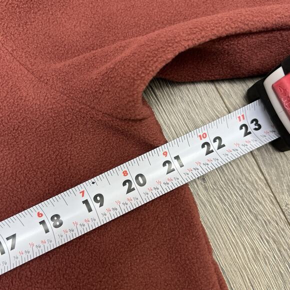 Columbia 1/2 Zip Fleece Jacket Sz Small Mens Maroon Sequoia Grove $60 - Picture 5 of 12